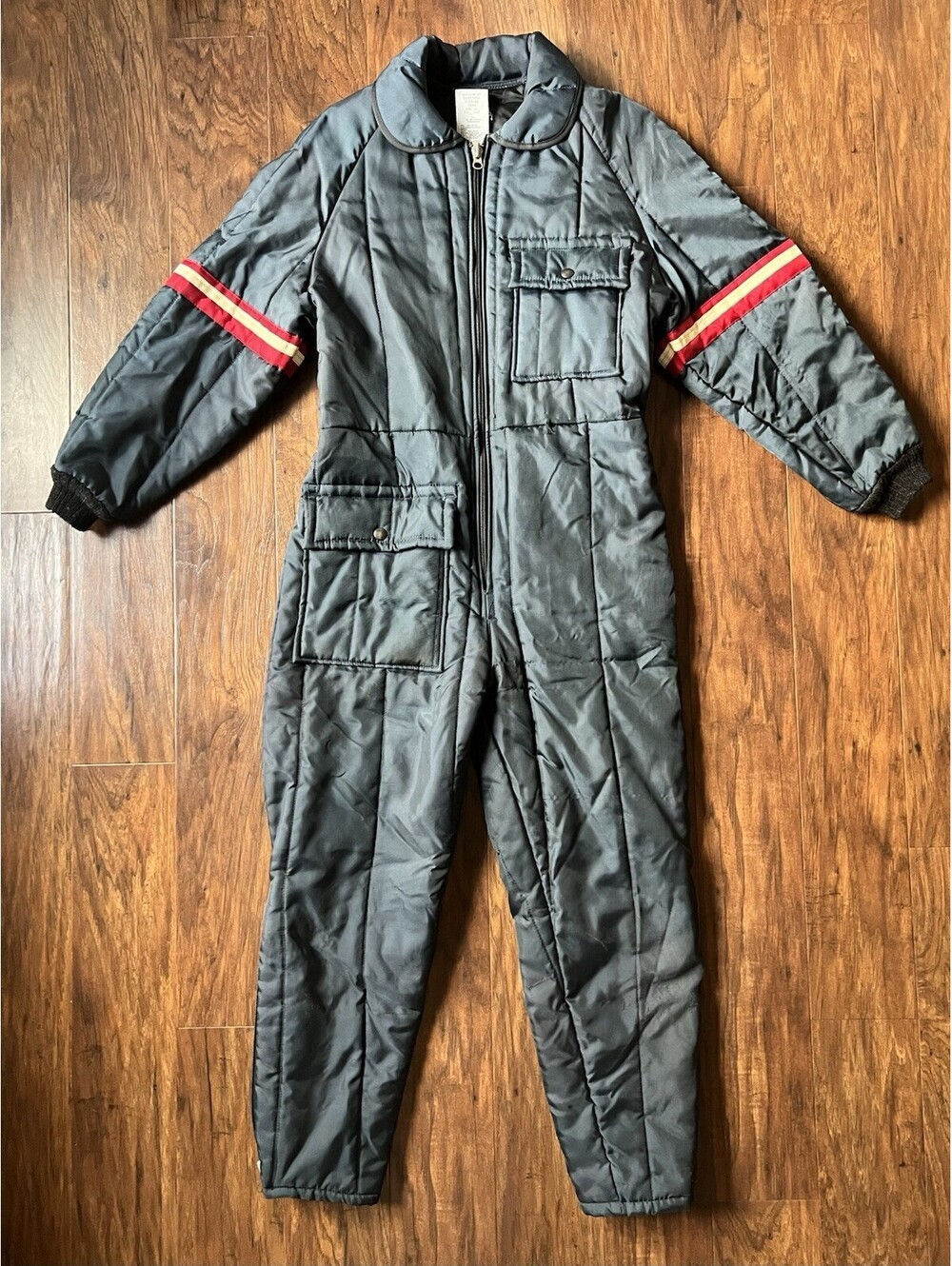 Vintage JCPenney Snowmobile Apparel Teens Size 16 Rare Snowsuit Insulated